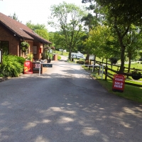 Entrance from visitor car park
