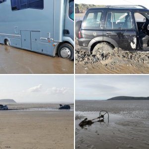 Cars on the Beach.