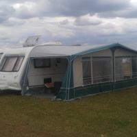 Buccaneer Carvel we had for years, only recently let it go, I think this was at the CLA game fair 2011.