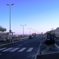 The Prom At Narbonne plage.