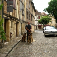 Old town Bergerac.