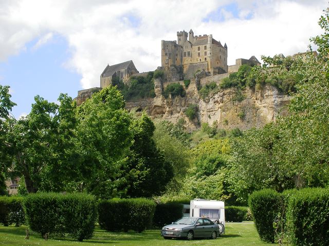 Beynac-et cazenc. View from the camp site.