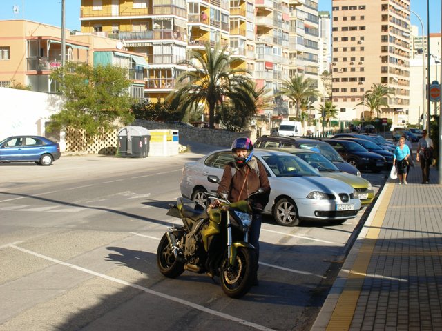 Exploring Benidorm by bike