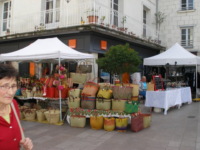 I had to buy a bag as we bought so much stuff... great produce. And thats not me in the picture by the way ......ha ha