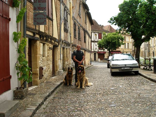 Old town Bergerac.