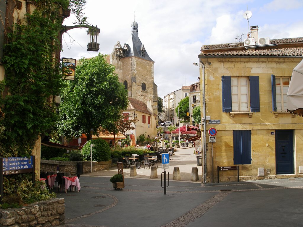 Old town Bergerac.