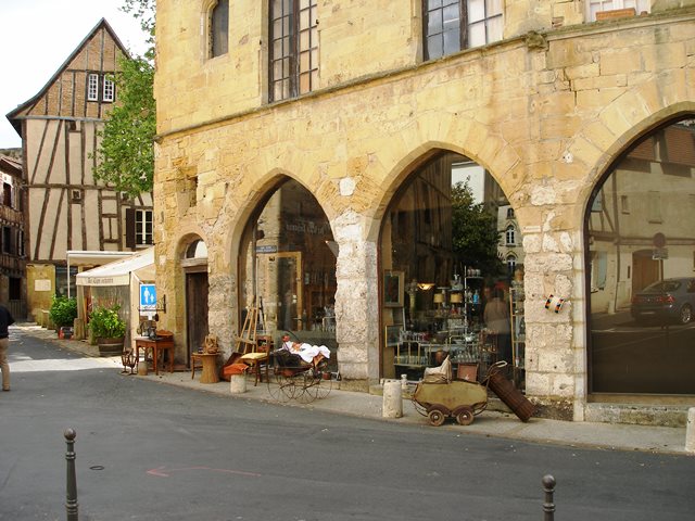 Old town Bergerac.