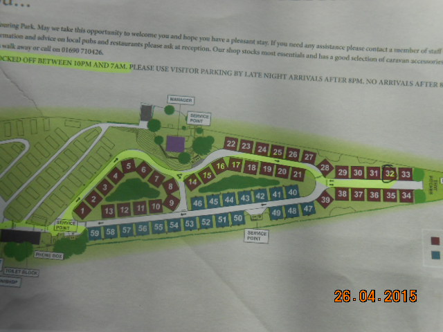 Riverside pitch layout.