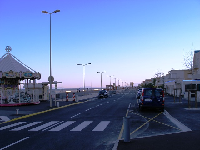 The Prom At Narbonne plage.