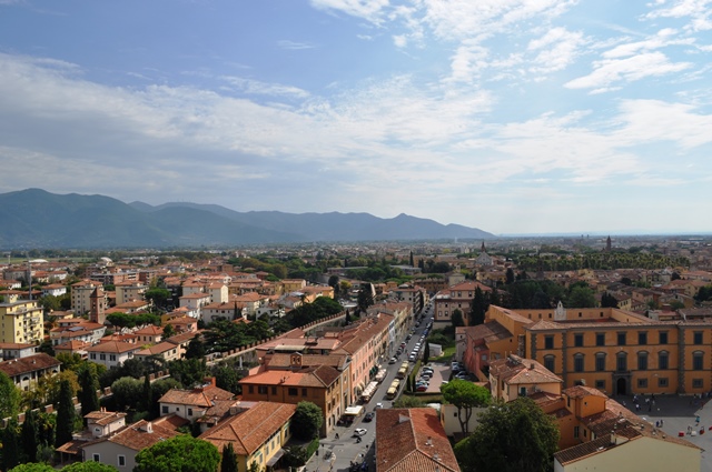 View from the top of the tower.